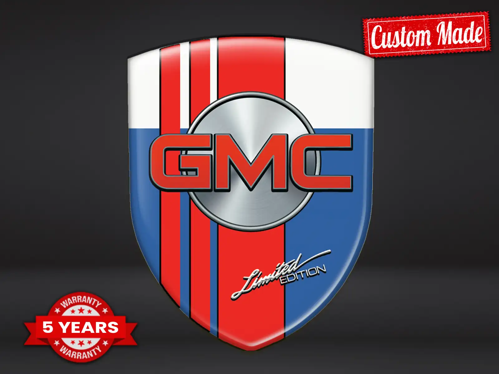 GMC Windschutzsticker Sportlich Modern Hochwertig Auto